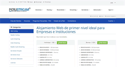 Desktop Screenshot of perustream.com