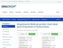 Tablet Screenshot of perustream.com